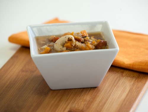 Minestrone w Sweet Potato